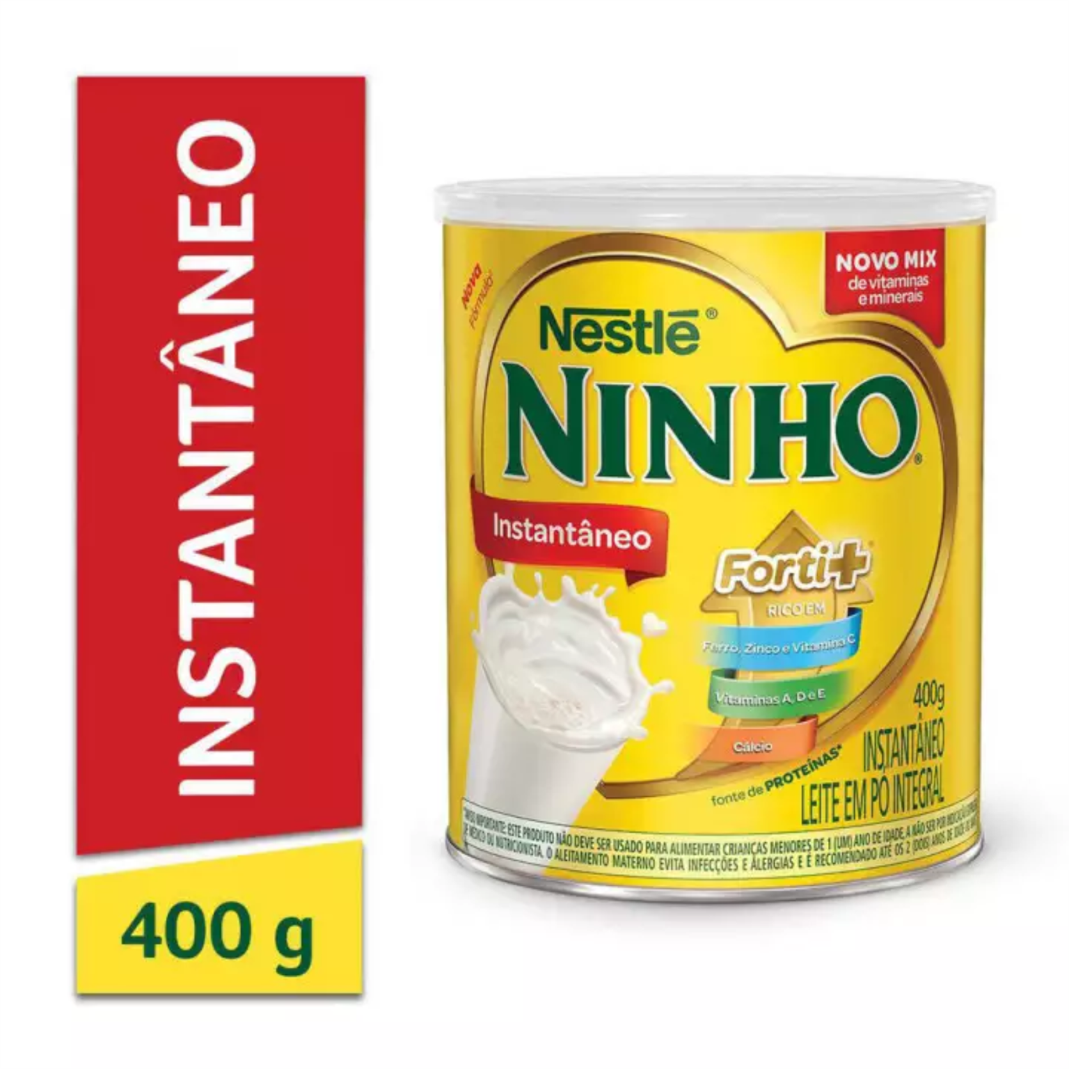 Leite em Pó Integral Instantâneo Ninho Forti+ – Farmácias Primavera